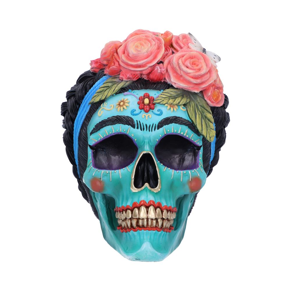 Calavera de Azucar Mexican Skull 19cm: 3 - Figures & Collectables By NN Designs
