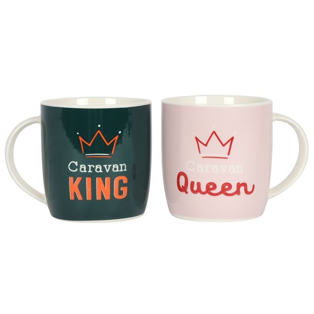 Caravan King and Queen Mug Set: 1 - Mugs By Gift Moments