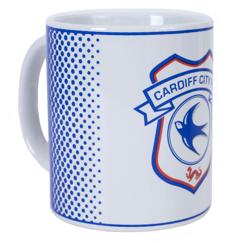 Cardiff City FC Fade Mug: 1 - Mugs By Cardiff City