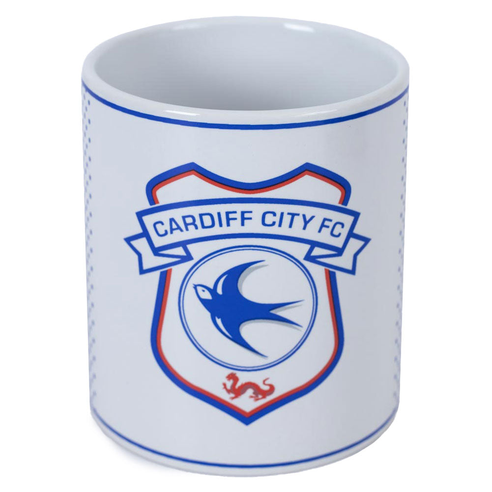 Cardiff City FC Fade Mug: 2 - Mugs By Cardiff City