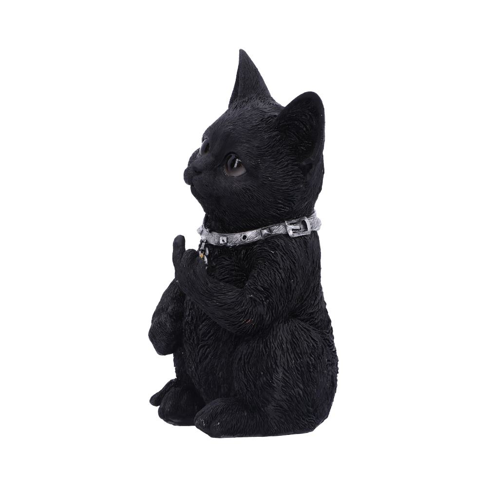 Cattitude Black Cat Figurine 16.5cm: 3 - Figures & Collectables By Gift Moments