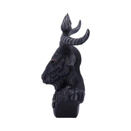 Celestial Black and Silver Baphomet Bust: 3 - Figures & Collectables By NN Designs