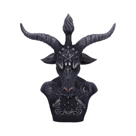 Celestial Black and Silver Baphomet Bust: 2 - Figures & Collectables By NN Designs