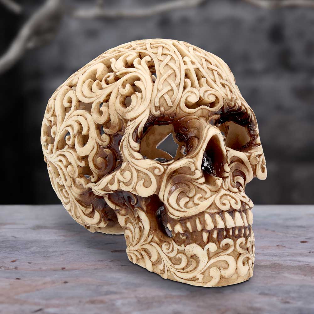 Celtic Decadence Skull 18.5cm: 1 - Figures & Collectables By Gift Moments