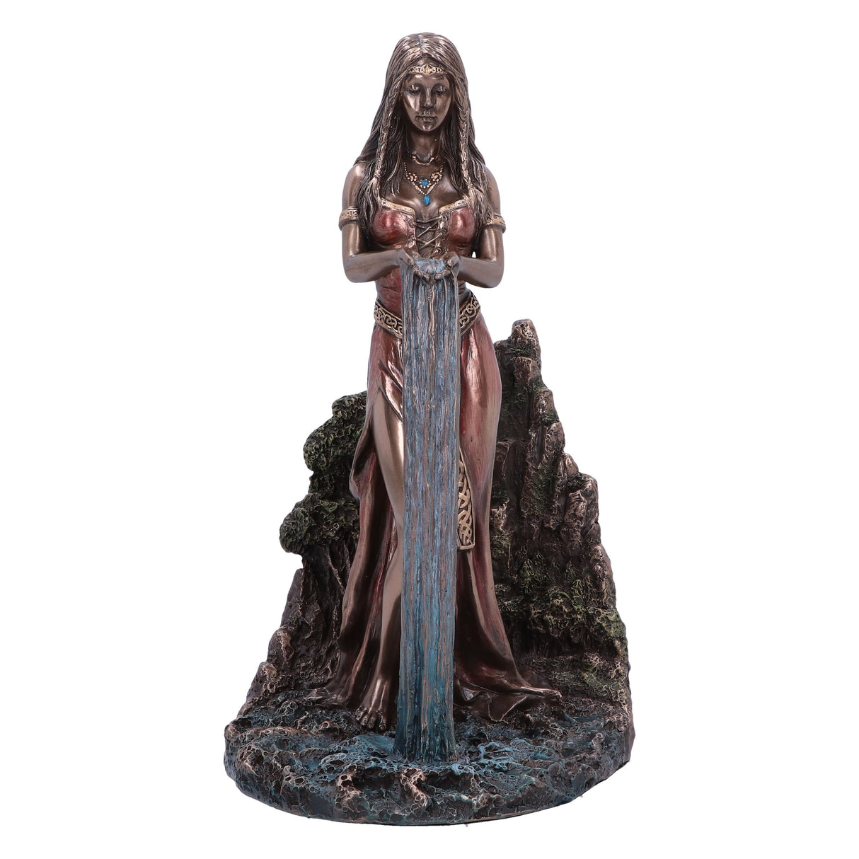 Celtic Earth Mother Danu bronze figurine: 2 - Figures & Collectables By Gift Moments