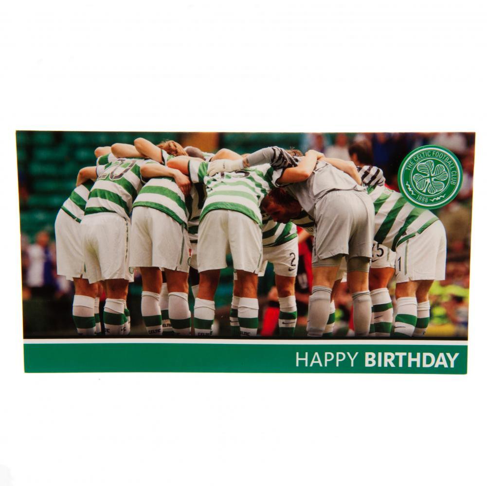 Celtic FC Huddle Birthday Card: 2 - Greeting Cards By Celtic