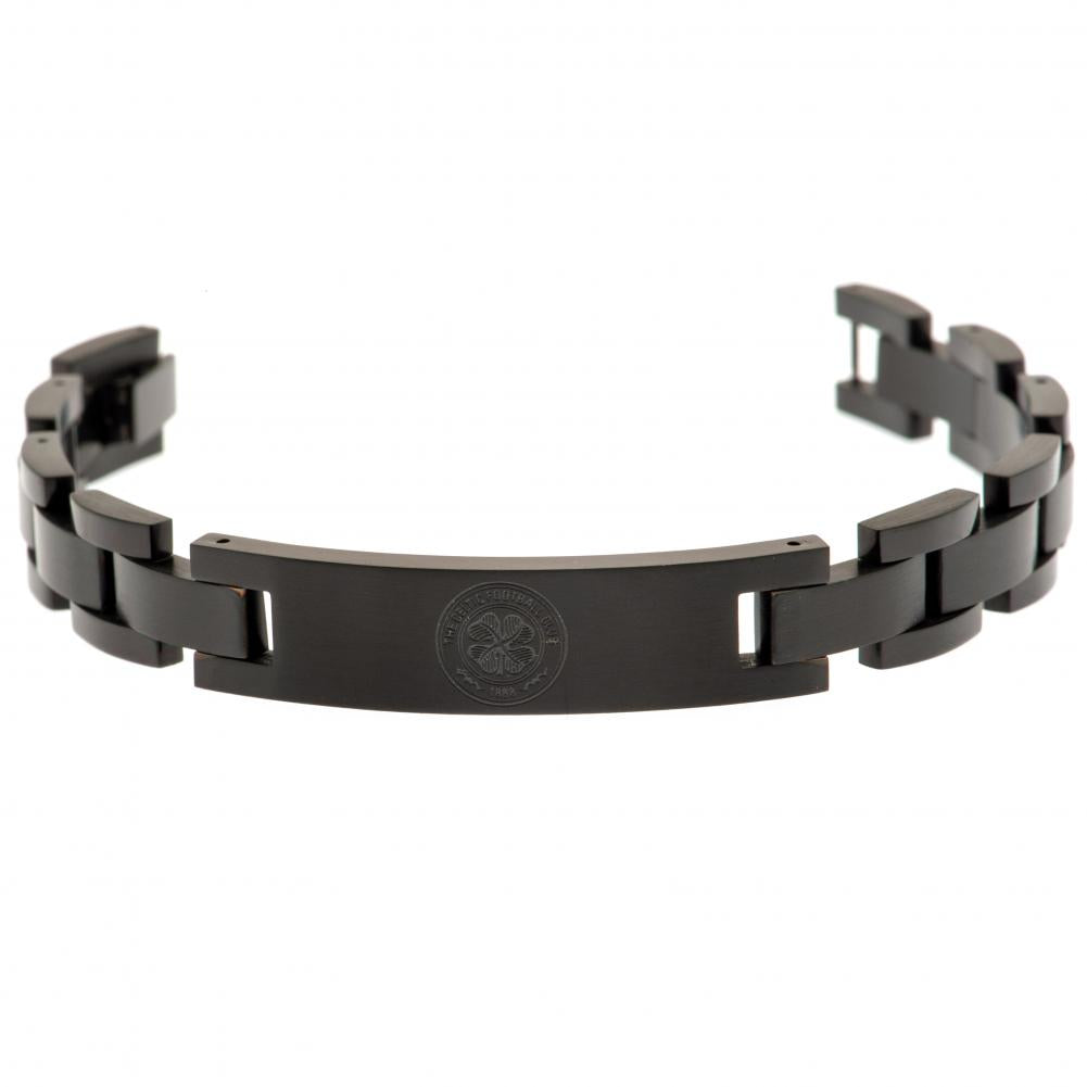 Celtic FC Black IP Bracelet - Shop Jewellery At Gift Moments - 2