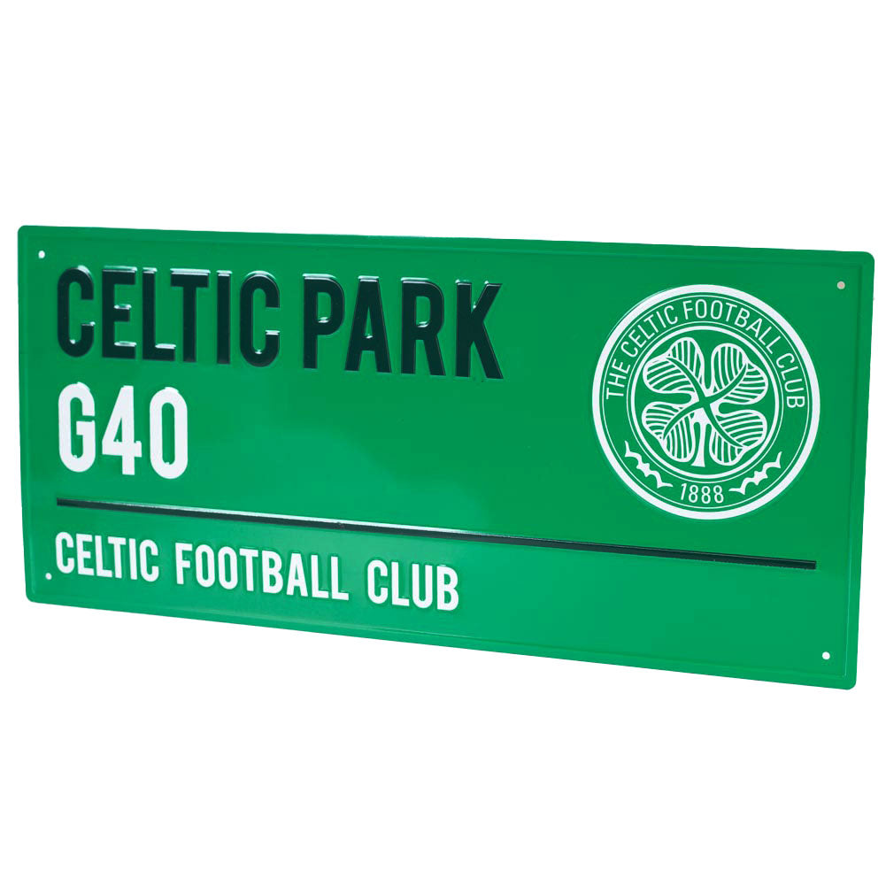 Celtic FC Colour Street Sign - Shop Signs & Plaques At Gift Moments - 3
