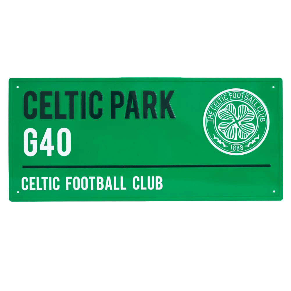 Celtic FC Colour Street Sign - Shop Signs & Plaques At Gift Moments - 1