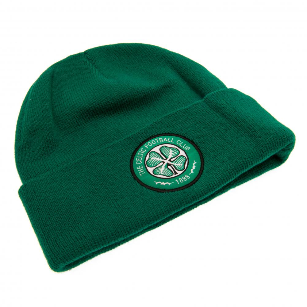 Celtic FC Green Cuff Beanie - Shop Caps & Hats At Gift Moments - 2