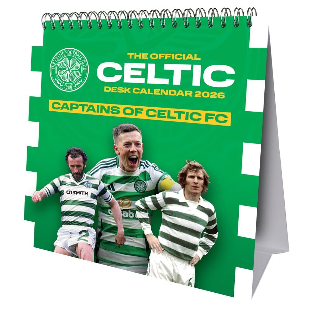 Celtic FC Desktop Calendar 2026: 1 - Calendars By Celtic