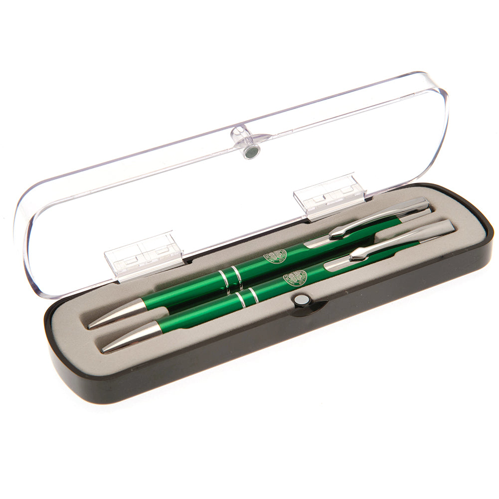 Celtic FC Executive Pen & Pencil Set - Shop Pens & Pencils At Gift Moments - 1