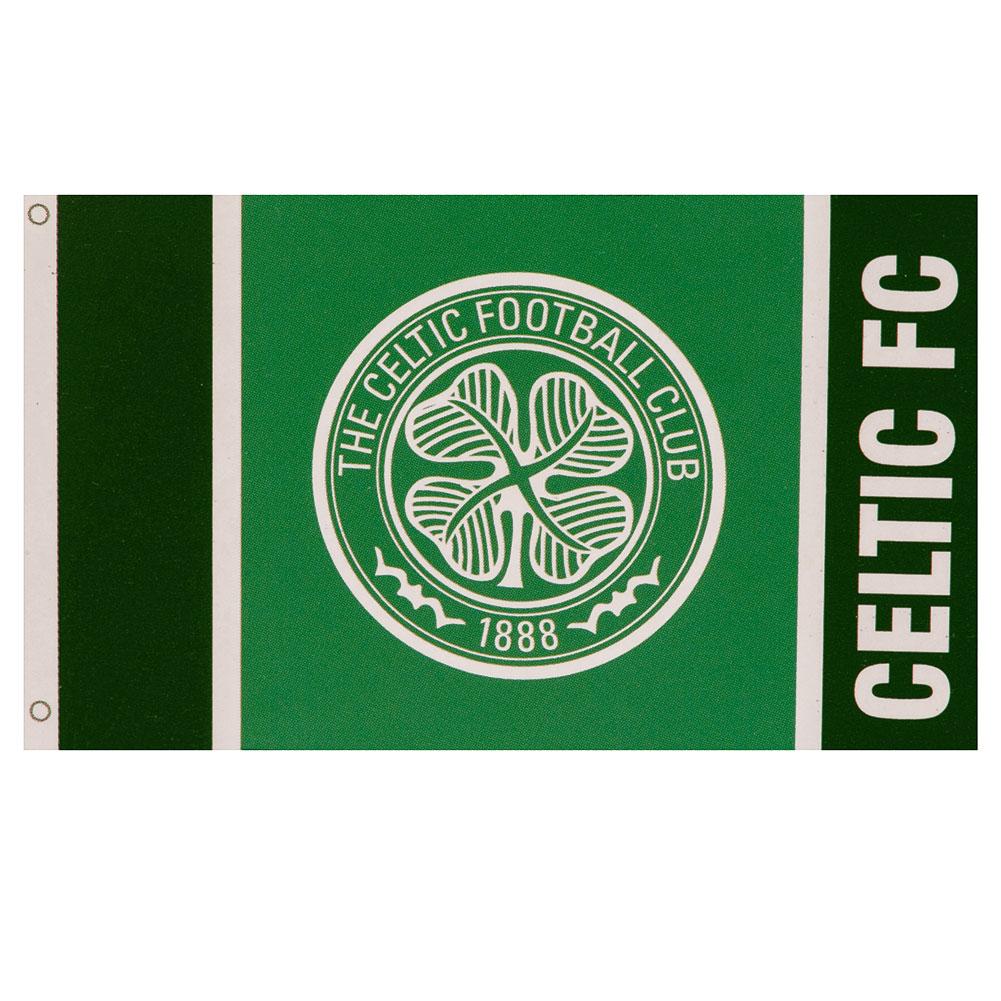 Celtic FC Wordmark Flag - Shop Flags & Banners At Gift Moments - 2