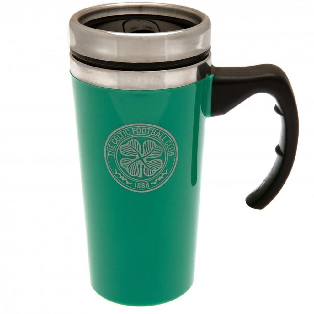 Celtic FC Handled Travel Mug: 1 - Mugs By Celtic