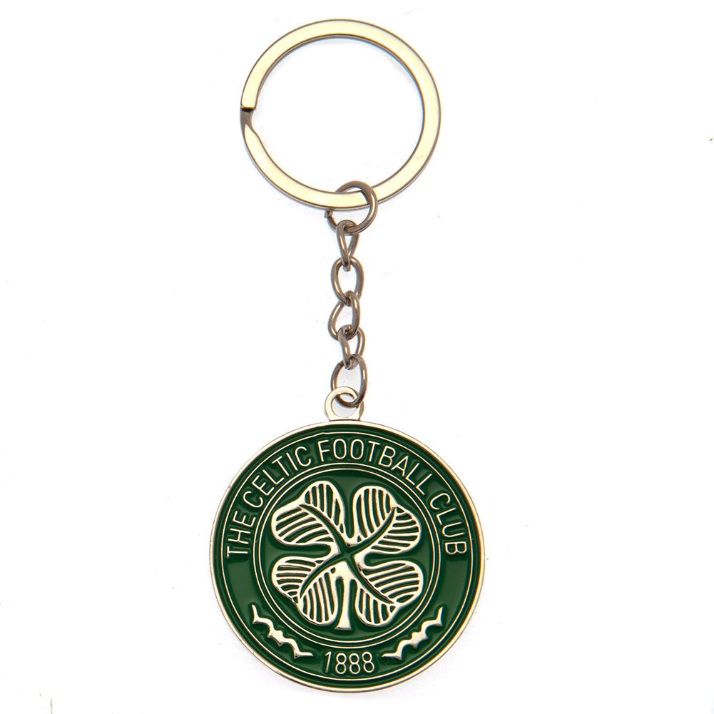Celtic FC Crest Keyring: 1 - Keyrings By Celtic