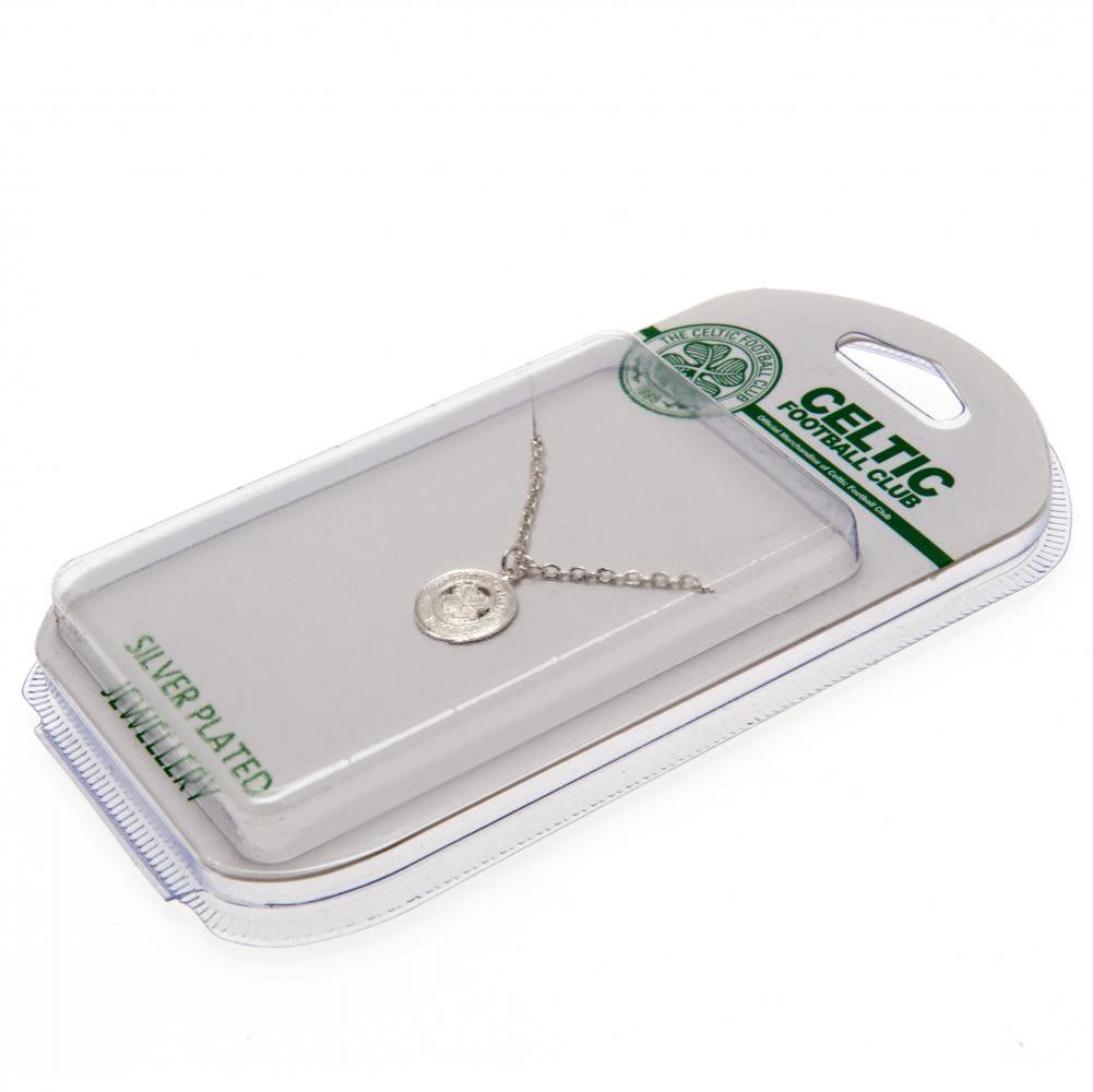 Celtic FC Silver Plated Pendant & Chain - Shop Jewellery At Gift Moments - 1