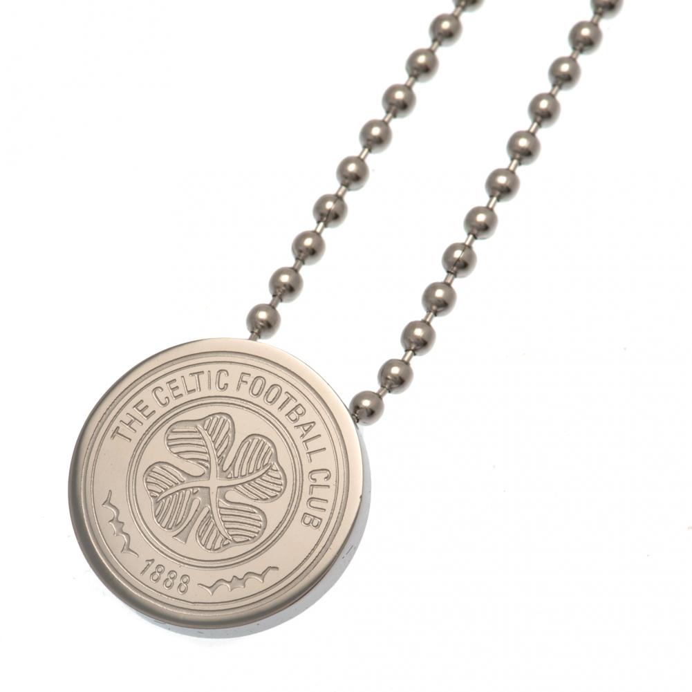 Celtic FC Stainless Steel Pendant & Chain - Shop Jewellery At Gift Moments - 1