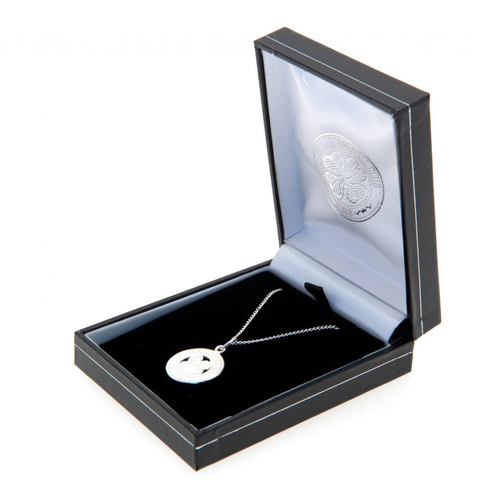 Celtic FC Sterling Silver Pendant & Chain - Shop Jewellery At Gift Moments - 1