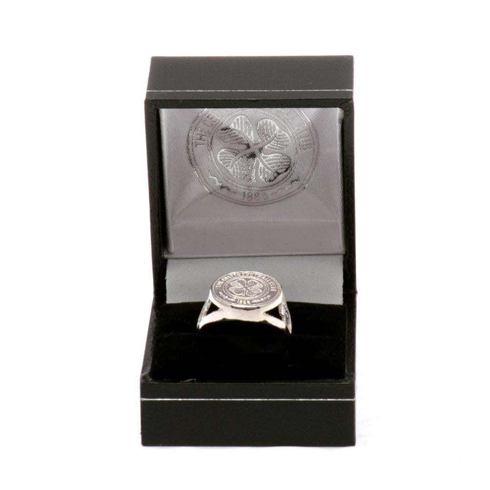 Celtic FC Sterling Silver Ring Medium - Shop Jewellery At Gift Moments - 2