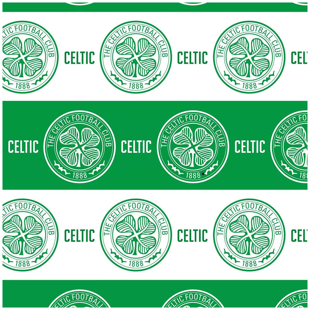 Celtic FC Text Gift Wrap - Shop Gift Wrap & Bags At Gift Moments - 2
