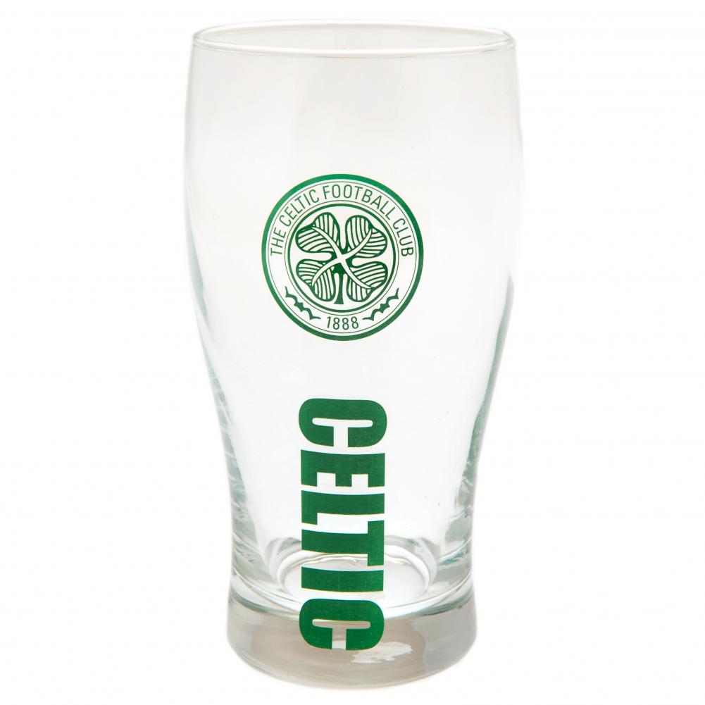 Celtic FC Tulip Pint Glass: 1 - Glassware By Celtic