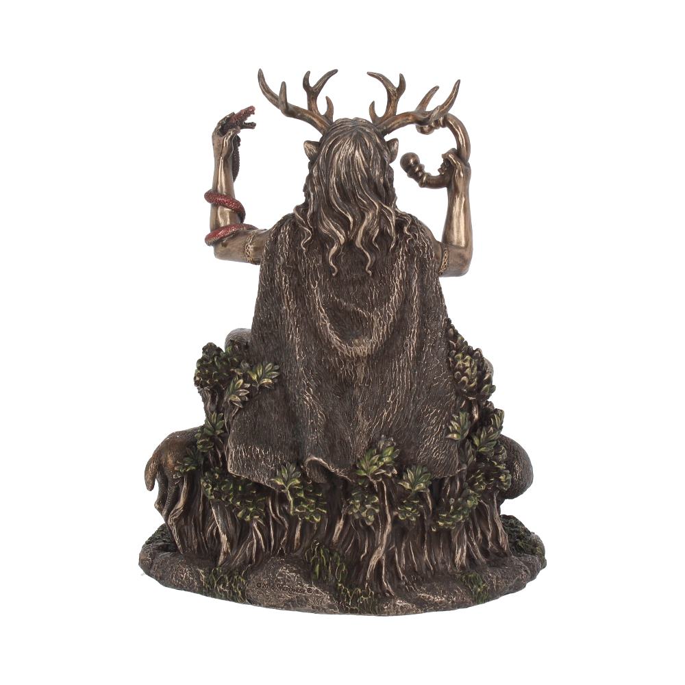 Cernunnos and Animals Horned God Bronze Figurine: 5 - Figurines Medium (15-29cm) By Gift Moments