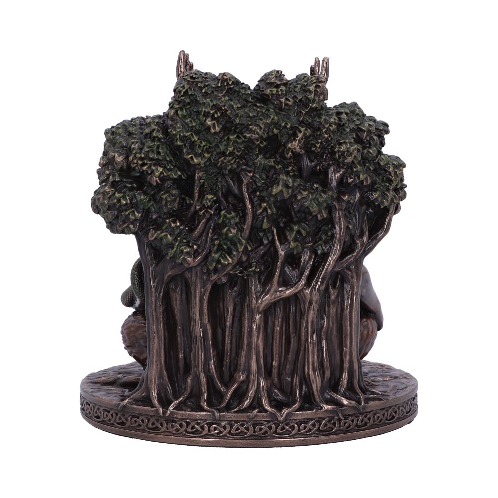 Cernunnos Bronze Tealight Holder 13.5cm: 4 - Candles & Holders By Gift Moments