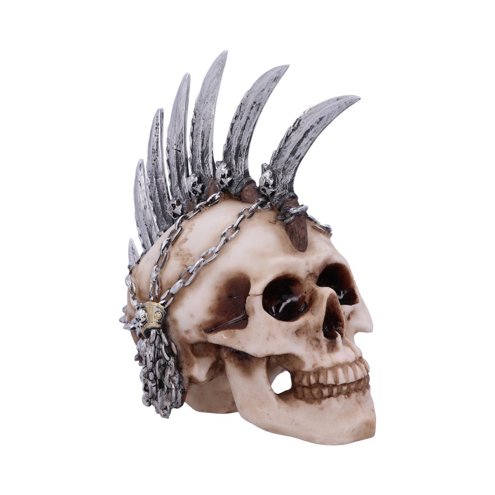 Chain Blade Mohican Mohawk Knife Skull Ornament: 5 - Figures & Collectables By Gift Moments