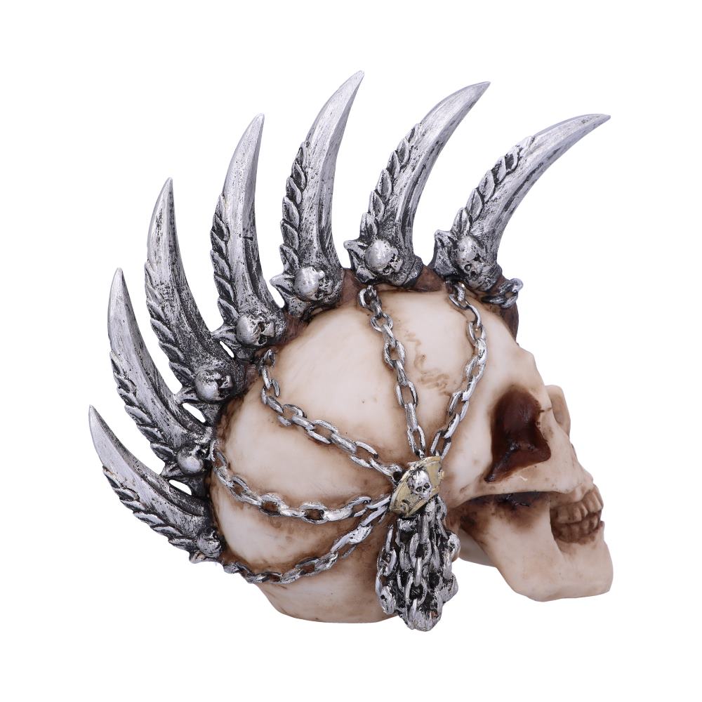 Chain Blade Mohican Mohawk Knife Skull Ornament: 4 - Figures & Collectables By Gift Moments