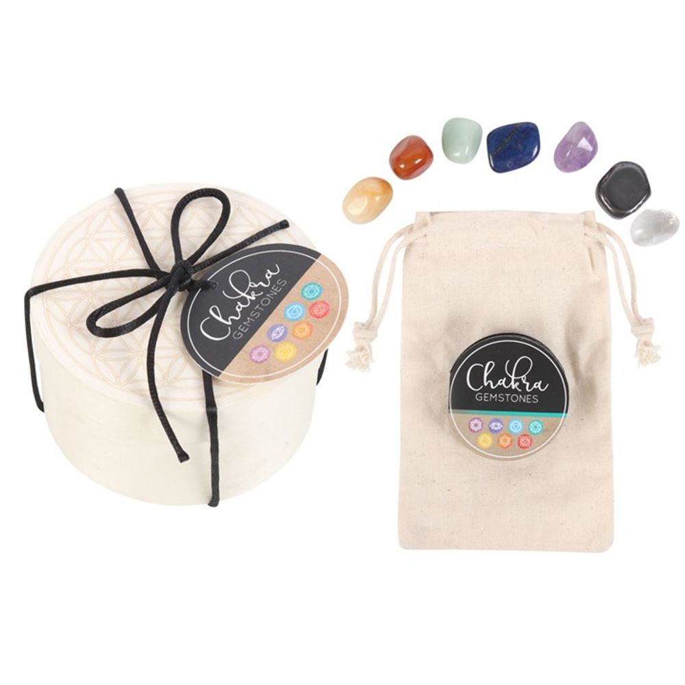 Chakra Gemstone Crystal Gift Set: 1 - By Gift Moments