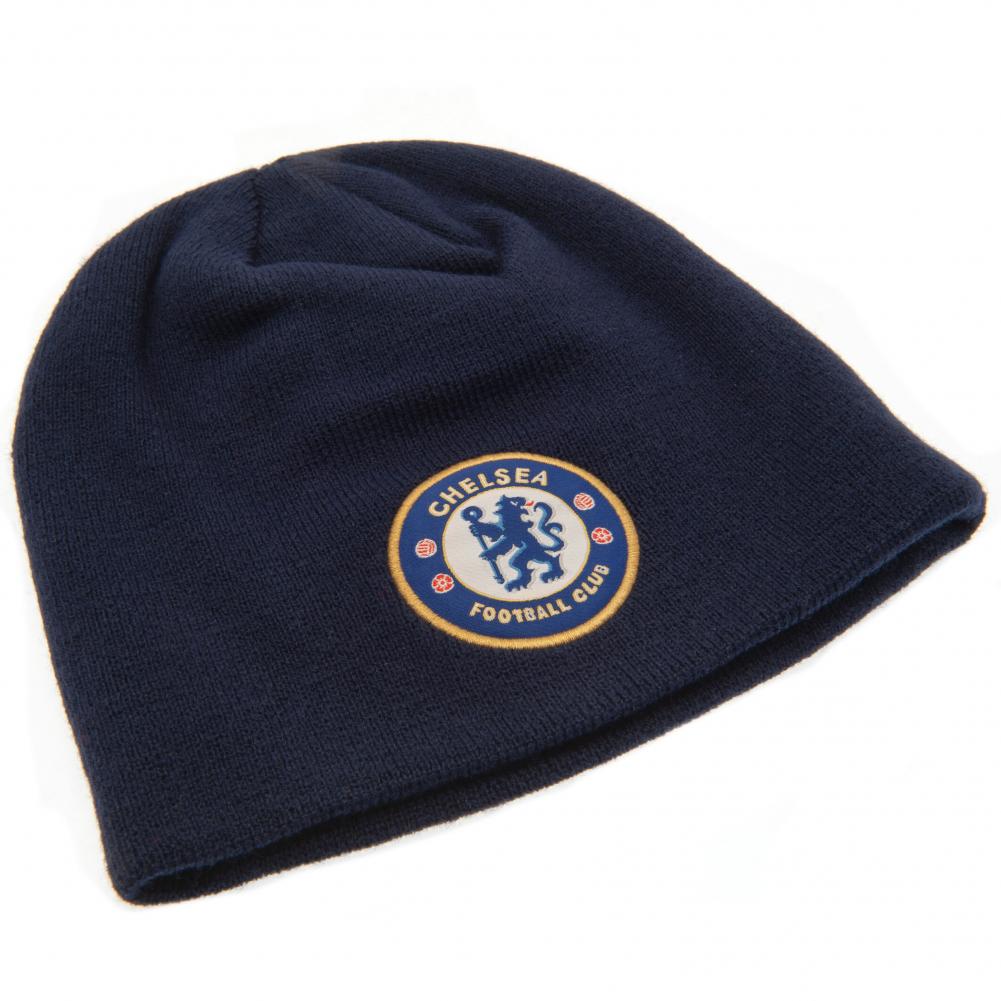 Chelsea FC Navy Beanie: 2 - Caps & Hats By Chelsea