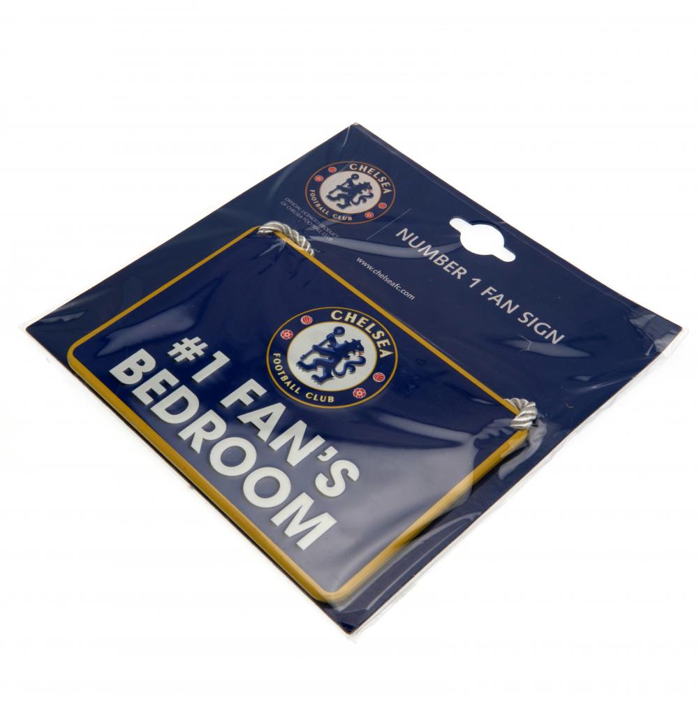 Chelsea FC Bedroom Sign No1 Fan: 3 - Bedroom By Chelsea