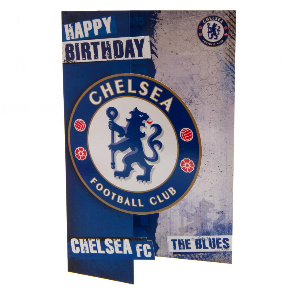 Chelsea FC The Blues Birthday Card: 2 - Greeting Cards By Chelsea
