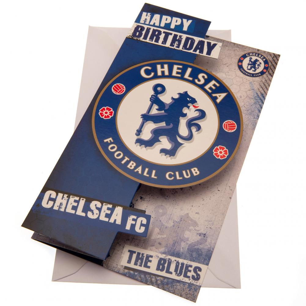 Chelsea FC The Blues Birthday Card: 1 - Greeting Cards By Chelsea