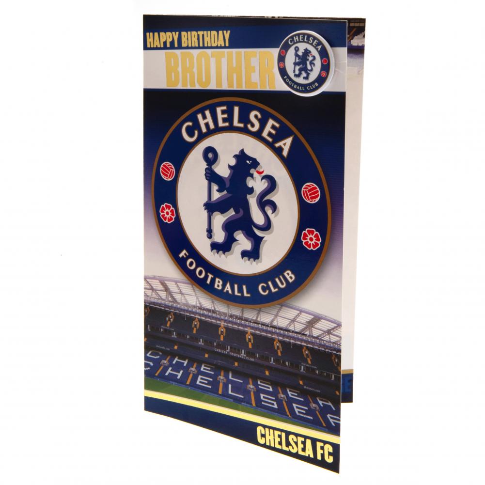 Chelsea FC Brother Birthday Card: 2 - Greeting Cards By Chelsea