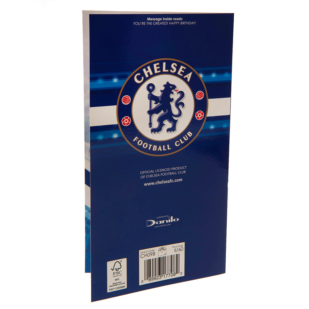 Chelsea FC No. 1 Dad Birthday Card: 4 - Greeting Cards By Chelsea