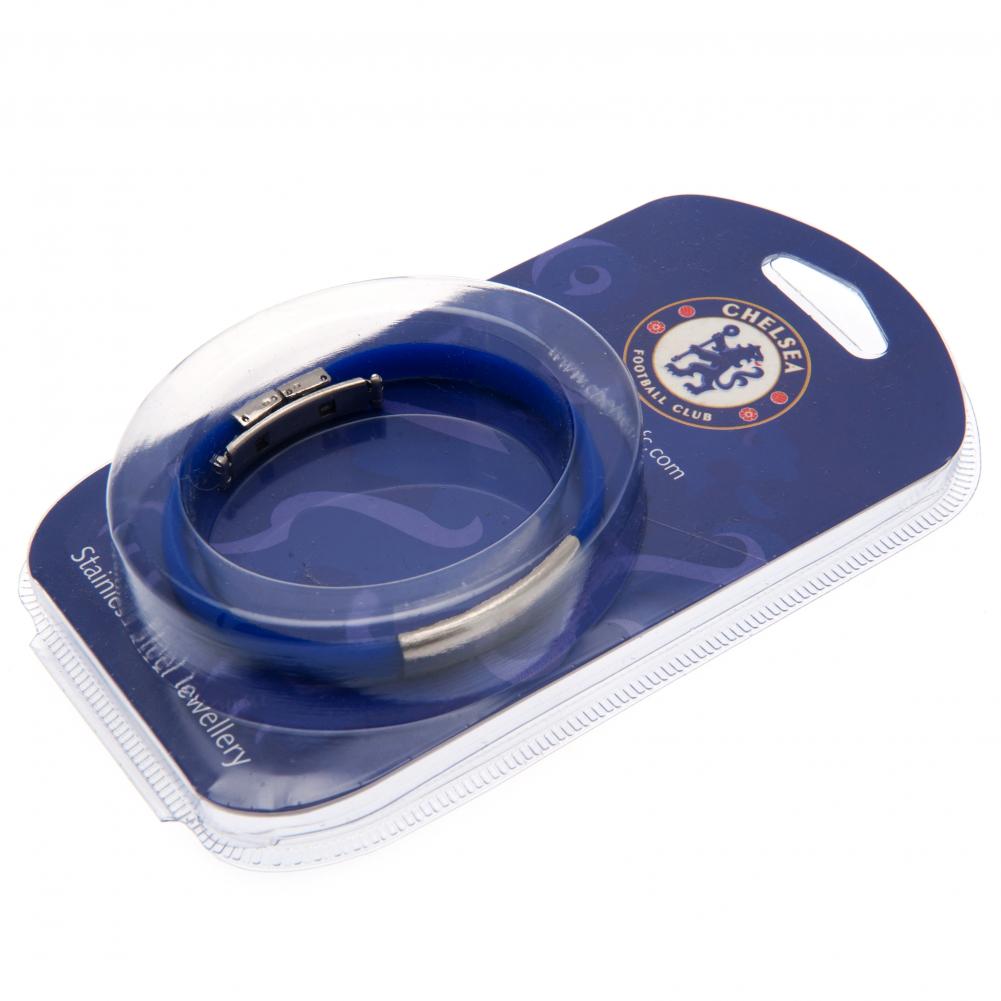 Chelsea FC Colour Silicone Bracelet - Shop Jewellery At Gift Moments - 1