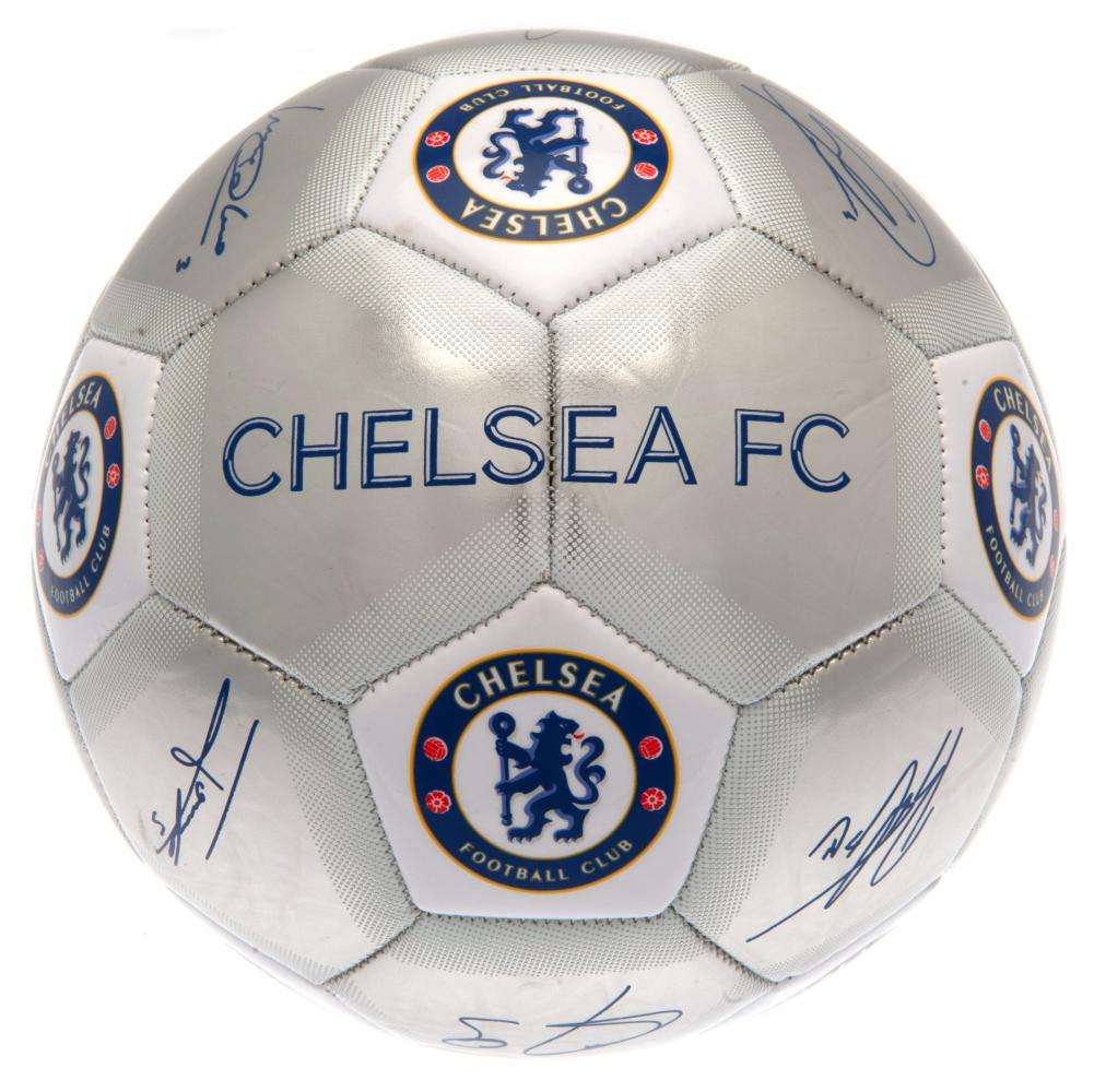 Chelsea FC Sig Silver Football: 2 - Balls By Chelsea