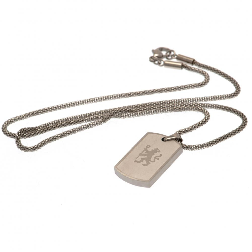 Chelsea FC Icon Dog Tag & Chain - Shop Jewellery At Gift Moments - 3
