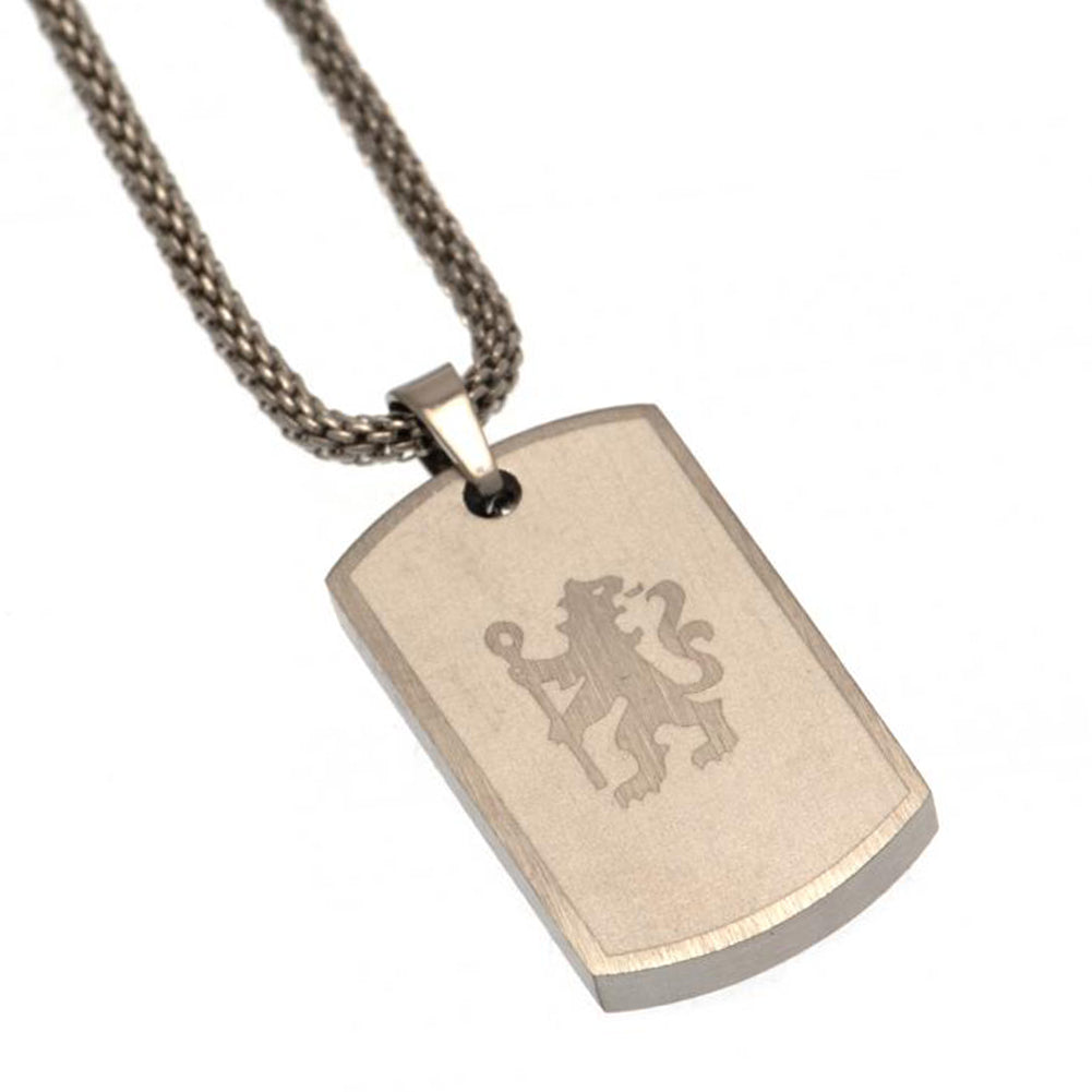Chelsea FC Icon Dog Tag & Chain - Shop Jewellery At Gift Moments - 2