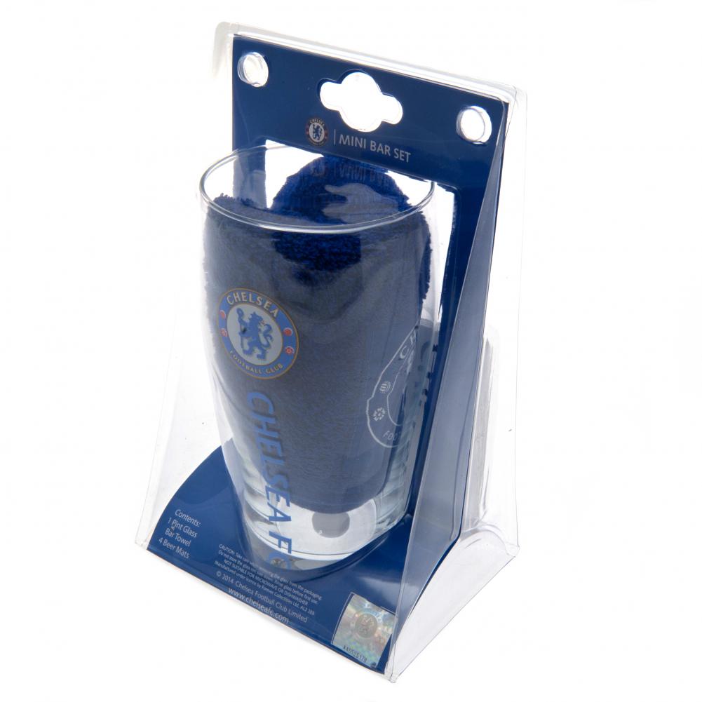 Chelsea FC Mini Bar Set: 3 - Barware By Chelsea