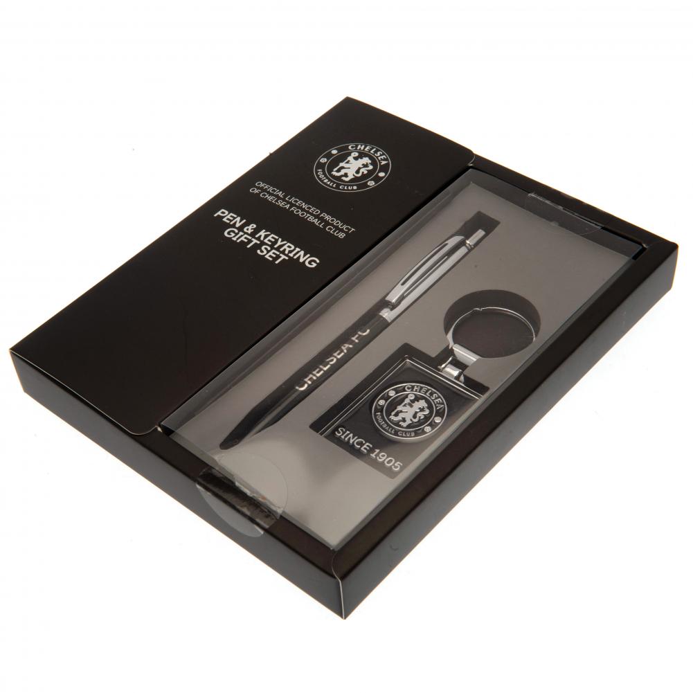 Chelsea FC Pen & Keyring Set: 4 - Keyrings By Chelsea