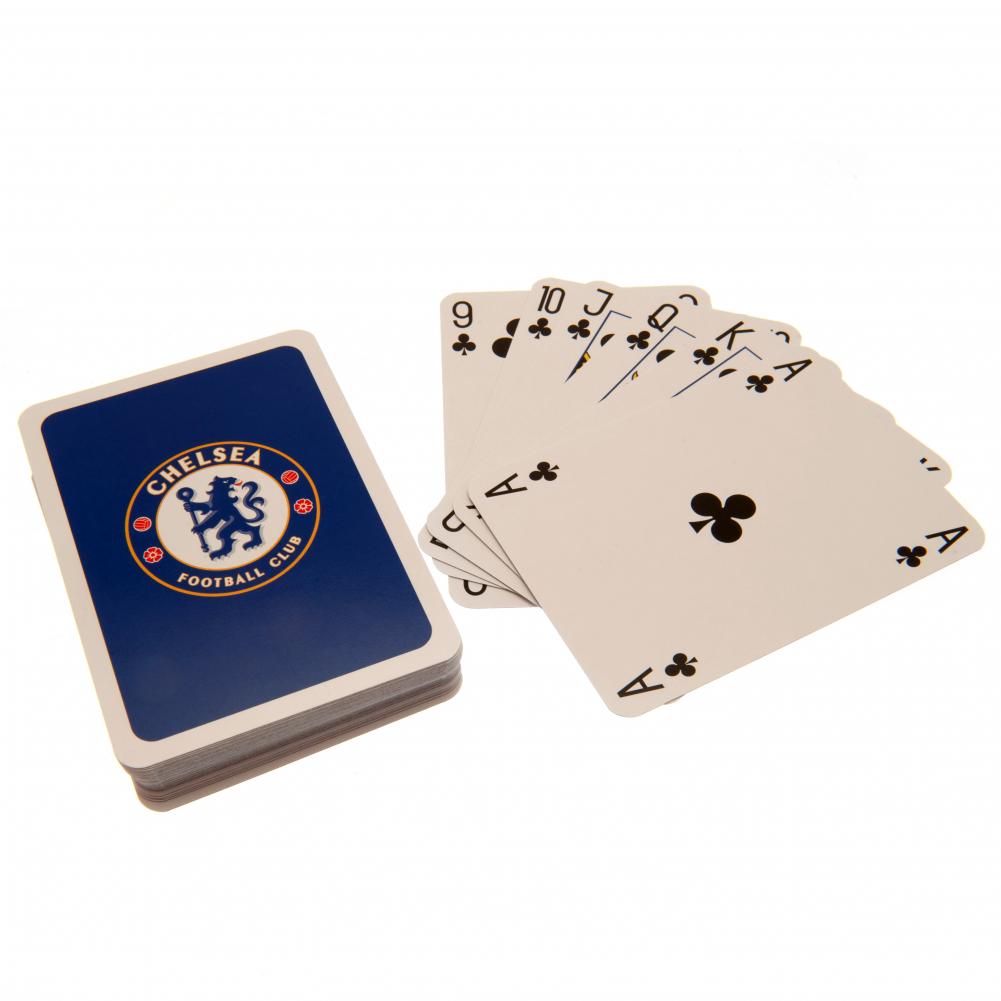 Chelsea FC Playing Cards - Shop Puzzles & Games At Gift Moments - 1