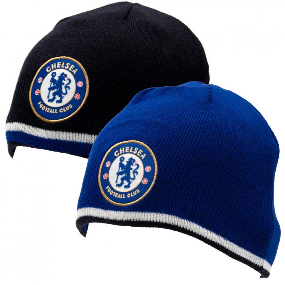 Chelsea FC Reversible Beanie: 1 - Caps & Hats By Chelsea