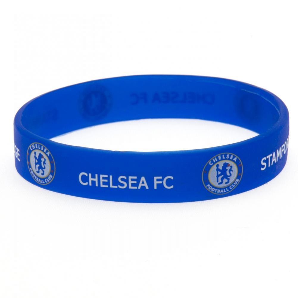 Chelsea FC Silicone Wristband - Shop Accessories At Gift Moments - 1