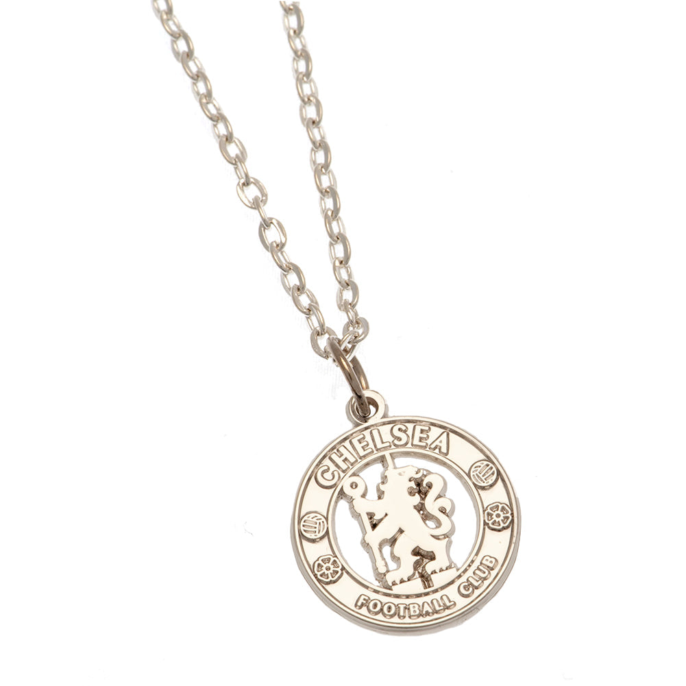 Chelsea FC Silver Plated Boxed Pendant CR: 2 - Necklaces By Chelsea