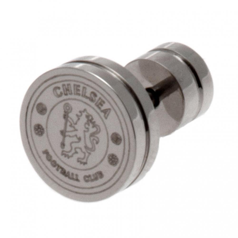 Chelsea FC Stainless Steel Stud Earring - Shop Jewellery At Gift Moments - 1