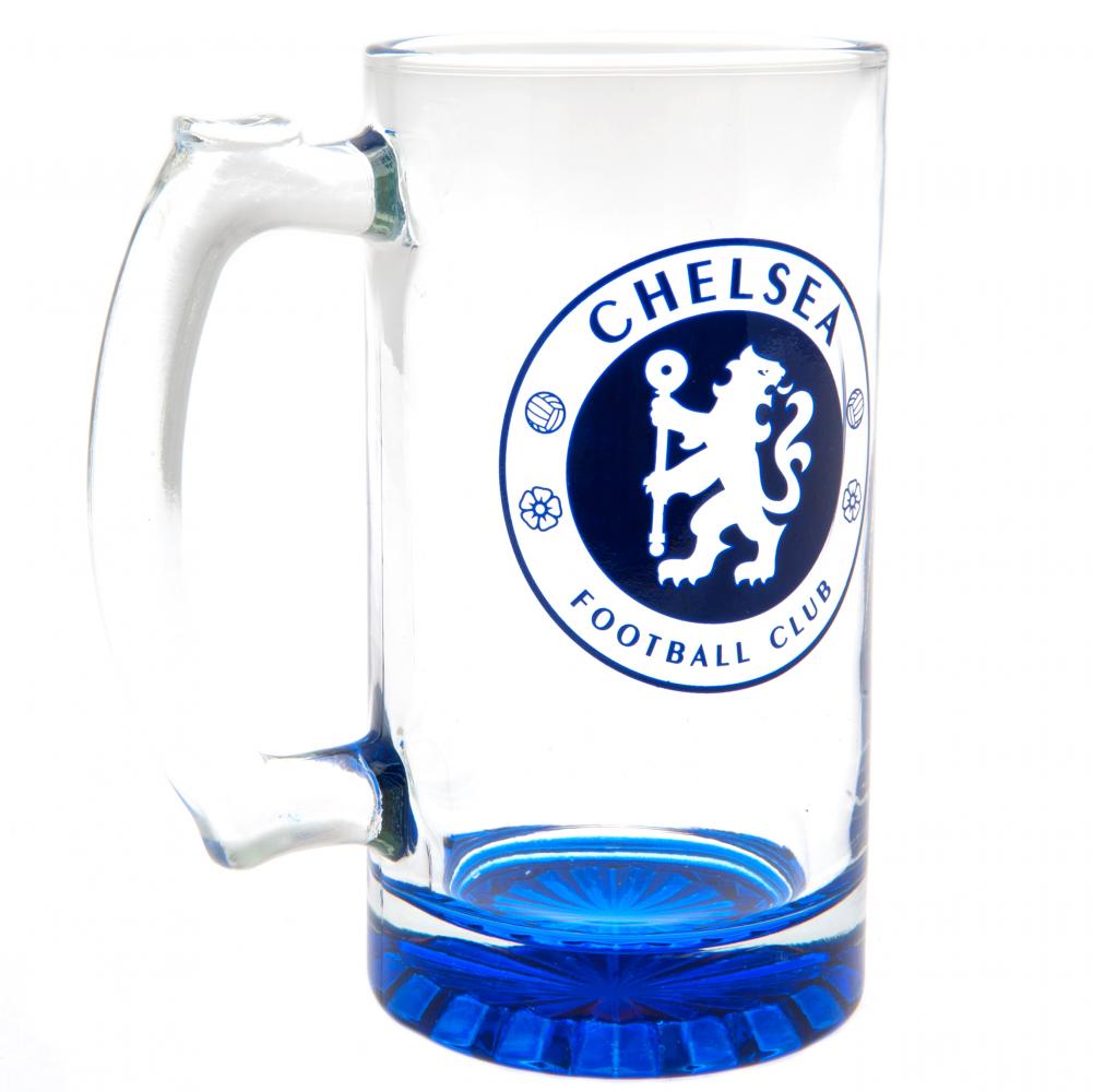 Chelsea FC Stein Glass Tankard - Shop Glassware At Gift Moments - 2