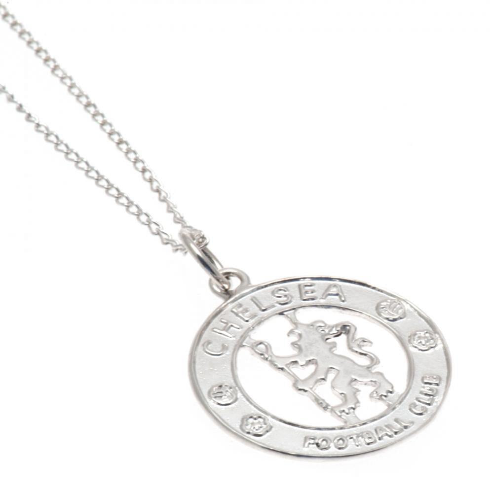 Chelsea FC Sterling Silver Pendant & Chain CR - Shop Jewellery At Gift Moments - 2
