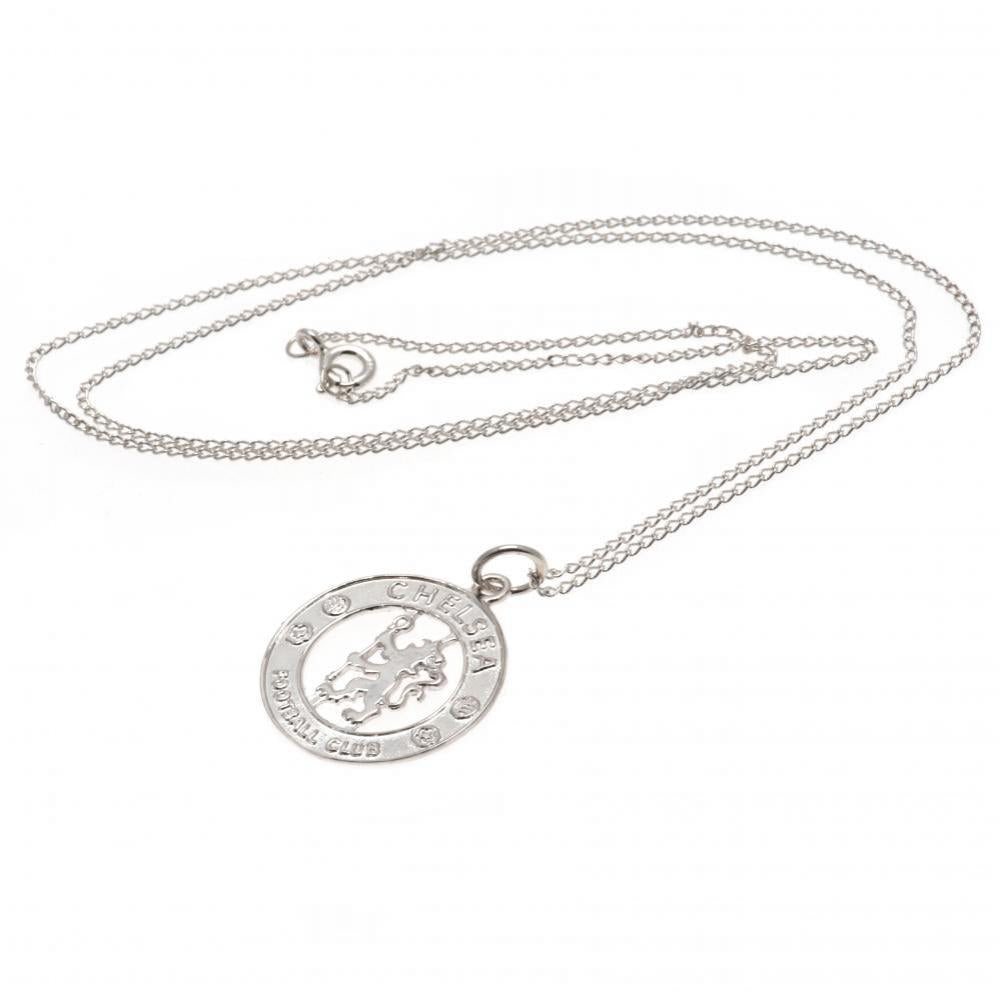 Chelsea FC Sterling Silver Pendant & Chain CR - Shop Jewellery At Gift Moments - 3